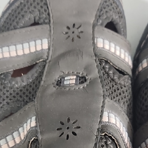 JSPORT Black Gray Pink Light Blue comfort Outdoor Sandals 8.5 - Picture 6 of 12